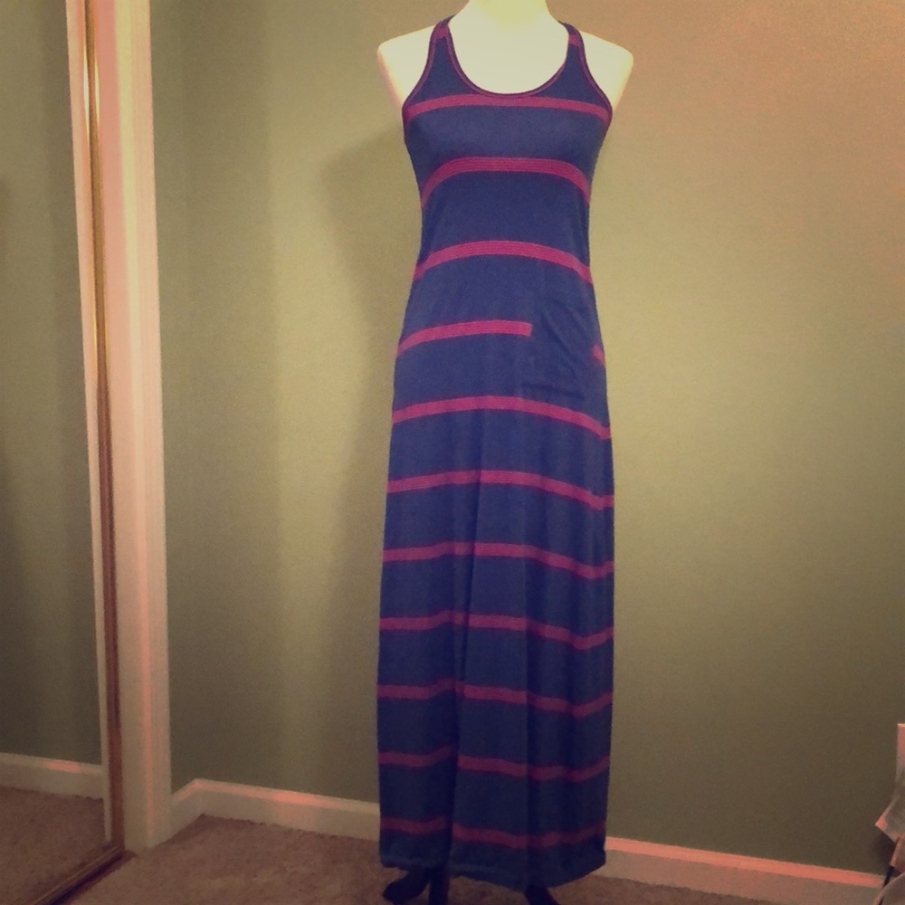 Lole racer back maxi sundress